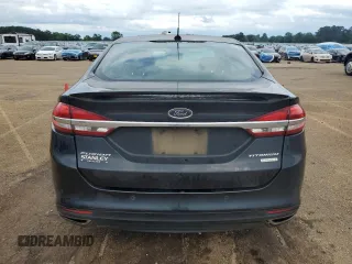 2017 Ford Fusion Titanium with VIN 3FA6P0K90HR221889, listed as a Copart auction lot 55643945 with 126,621 mi miles and Salvage title. Bid and sale history available at DreamBid. Image 6.