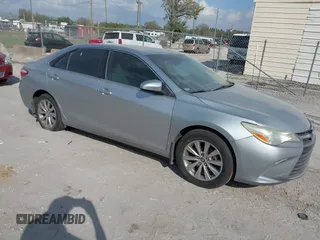 2015 Toyota Camry XLE with VIN 4T1BF1FK8FU489850, listed as a IAAI auction lot 41555007 with 182,206 mi miles and . Bid and sale history available at DreamBid. Image 1.