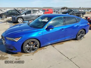 2023 Acura Integra w/A-Spec Technology Package with VIN 19UDE4H69PA021101, listed as a Copart auction lot 46154165 with 13,770 mi miles and Salvage Title. Bid and sale history available at carsss.com. Image 1.
