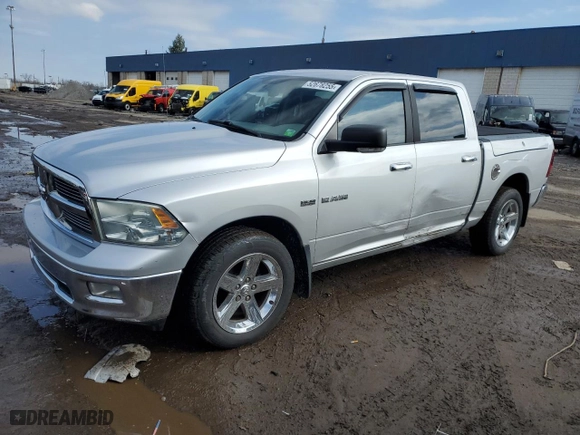 2010 Dodge Ram 1500 Sport with VIN 1D7RV1CT6AS238905, listed as a Copart auction lot 52678255 with 115,154 mi miles and Clean Title. Bid and sale history available at carsss.com. Image 1.