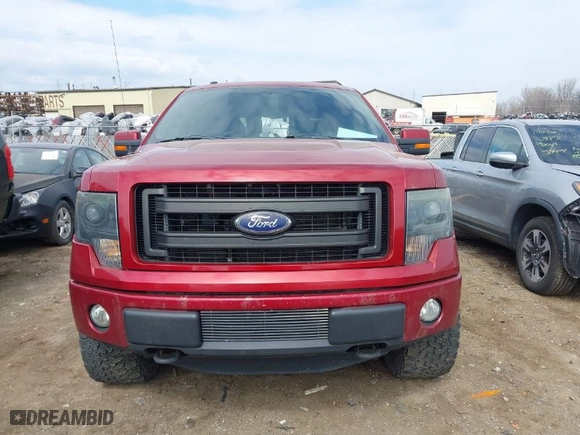 2013 Ford F-150 XL with VIN 1FTFW1EF8DFC64095, listed as a IAAI auction lot 41904304 with 214,823 mi miles. Bid and sale history available at carsss.com. Image 12.