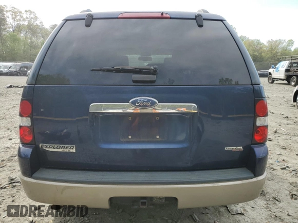 2006 Ford Explorer Eddie Bauer with VIN 1FMEU74E16UA19503, listed as a Copart auction lot 54087305 with 153,738 mi miles and Clean Title. Bid and sale history available at carsss.com. Image 6.