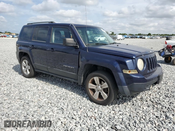 2012 Jeep Patriot Latitude with VIN 1C4NJRFB0CD624281, listed as a Copart auction lot 53113805 with 131,030 mi miles and Salvage Title. Bid and sale history available at carsss.com. Image 4.