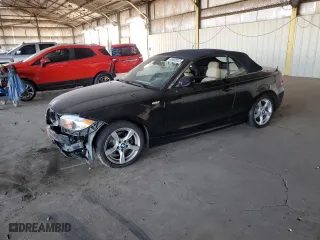 2012 BMW 1 Series 128i with VIN WBAUL7C55CVM81442, listed as a Copart auction lot 48888025 with 203,619 mi miles and Clean Title. Bid and sale history available at carsss.com. Image 1.