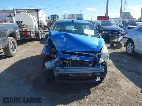 2015 Chevrolet Spark LT with VIN KL8CD6S9XFC766267, listed as a IAAI auction lot 41863446 with 71,397 mi miles. Bid and sale history available at carsss.com. Image 12.