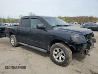 2012 Nissan Titan SV with VIN 1N6AA0EJ2CN311162, listed as a Copart auction lot 54403125 with 233,662 mi miles and Salvage title. Bid and sale history available at DreamBid. Image 4.