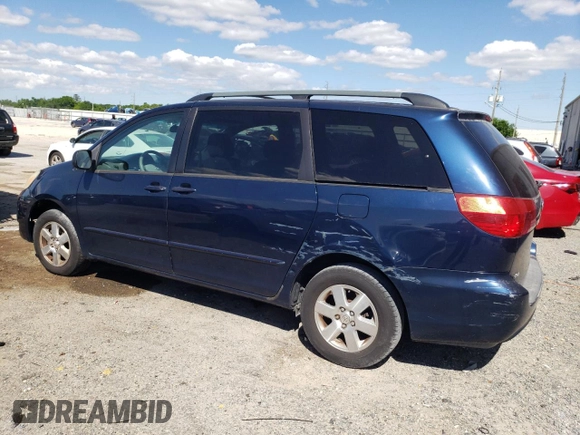 2004 Toyota Sienna CE with VIN 5TDZA23C04S196143, listed as a Copart auction lot 52233465 with 163,516 mi miles and Clean Title. Bid and sale history available at carsss.com. Image 2.