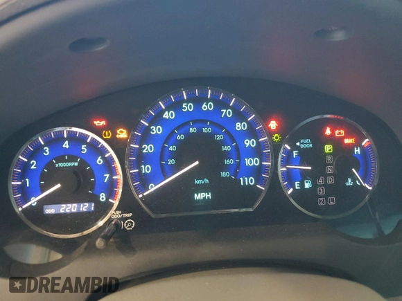 2010 Toyota Sienna XLE with VIN 5TDYK4CCXAS323450, listed as a Copart auction lot 62491545 with 220,121 mi miles and Salvage title. Bid and sale history available at DreamBid. Image 9.