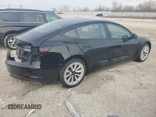 2021 Tesla Model 3 Long Range with VIN 5YJ3E1EB6MF924559, listed as a Copart auction lot 48053195 with 67,179 mi miles and Salvage Title. Bid and sale history available at carsss.com. Image 3.