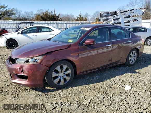 2014 Honda Accord Sport with VIN 1HGCR2F51EA242591, listed as a Copart auction lot 46987465 with 206,609 mi miles and Non Repairable. Bid and sale history available at carsss.com. Image 1.