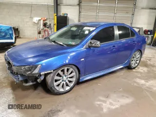 2008 Mitsubishi Lancer DE with VIN JA3AU26U98U045424, listed as a Copart auction lot 61216265 with 154,562 mi miles and Salvage title. Bid and sale history available at DreamBid. Image 1.