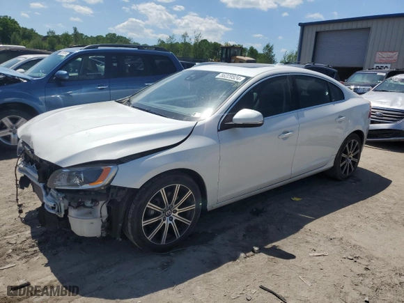 2016 Volvo S60 Inscription T5 Platinum with VIN LYV612TM3GB088346, listed as a Copart auction lot 56229524 with 98,012 mi miles and Salvage Title. Bid and sale history available at carsss.com. Image 1.