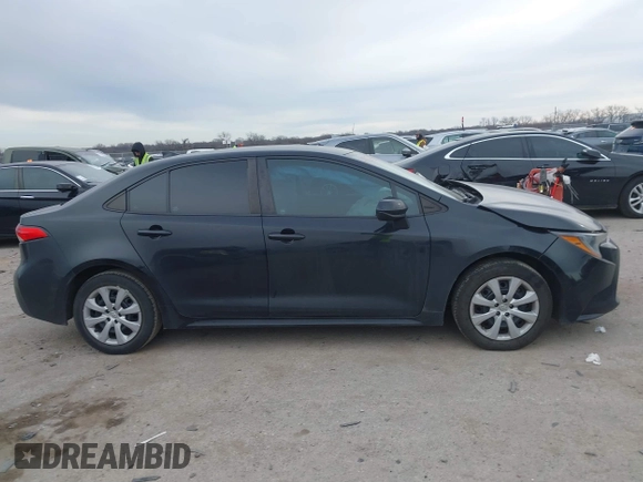 2020 Toyota Corolla LE with VIN 5YFEPRAE0LP021439, listed as a IAAI auction lot 41278038 with 138,614 mi miles. Bid and sale history available at carsss.com. Image 13.