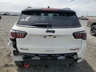 2020 Jeep Compass Trailhawk with VIN 3C4NJDDB5LT195235, listed as a Copart auction lot 62344635 with 65,378 mi miles and Salvage title. Bid and sale history available at DreamBid. Image 6.
