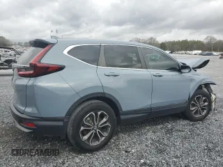 2020 Honda CR-V EX-L with VIN 5J6RW1H86LL011183, listed as a Copart auction lot 47857755 with 41,660 mi miles and Salvage Title. Bid and sale history available at carsss.com. Image 3.