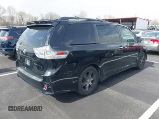 2015 Toyota Sienna SE with VIN 5TDXK3DC3FS534713, listed as a IAAI auction lot 41813651 with 200,030 mi miles and . Bid and sale history available at DreamBid. Image 4.