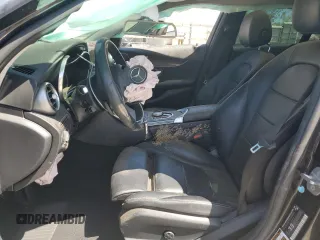 2017 Mercedes-Benz C 300 with VIN 55SWF4JBXHU233055, listed as a Copart auction lot 55277195 with Not provided miles and Salvage title. Bid and sale history available at DreamBid. Image 7.