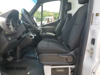 2023 Mercedes-Benz Sprinter Cargo Cargo with VIN W1Y4NDHY1PT141524, listed as a Copart auction lot 61076984 with 5,861 mi miles and Salvage Title. Bid and sale history available at DreamBid. Image 7.