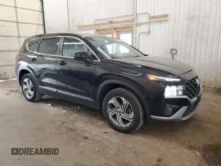 2021 Hyundai Santa Fe SE with VIN 5NMS14AJXMH321148, listed as a Copart auction lot 59810465 with 38,661 mi miles and Salvage title. Bid and sale history available at DreamBid. Image 4.