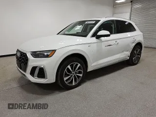 2023 Audi Q5 S line Premium Plus with VIN WA1EAAFY4P2124495, listed as a Copart auction lot 48378295 with 40,367 mi miles and Clean Title. Bid and sale history available at carsss.com. Image 1.