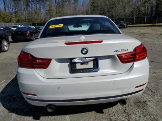 2015 BMW 4 Series 435i with VIN WBA3T3C55FP737964, listed as a Copart auction lot 45462005 with Not Provided miles and Salvage Title. Bid and sale history available at carsss.com. Image 6.