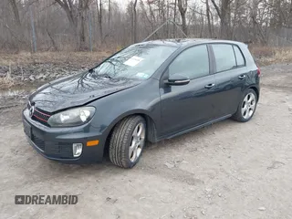 2010 Volkswagen GTI with VIN WVWGD7AJ4AW198633, listed as a IAAI auction lot 41996458 with 123,952 mi miles and . Bid and sale history available at DreamBid. Image 2.