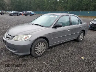 2004 Honda Civic LX with VIN 2HGES15524H625190, listed as a Copart auction lot 50346525 with 160,807 mi miles and Salvage Title. Bid and sale history available at carsss.com. Image 1.