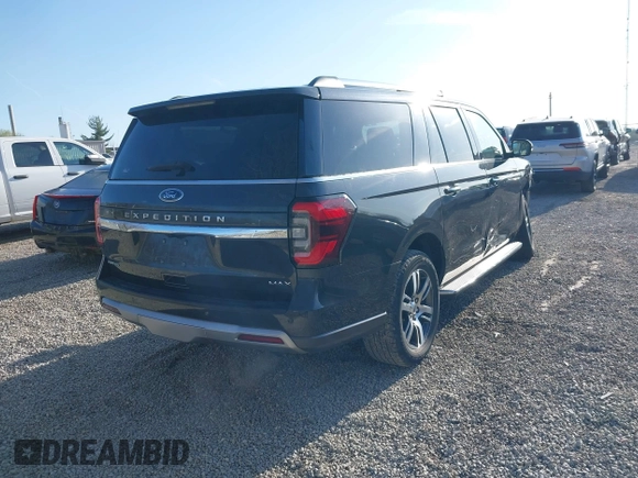 2023 Ford Expedition Max Limited with VIN 1FMJK1K83PEA16550, listed as a IAAI auction lot 41971481 with 33,912 mi miles and . Bid and sale history available at DreamBid. Image 4.