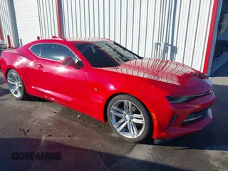2017 Chevrolet Camaro 1LT with VIN 1G1FB1RS4H0145738, listed as a IAAI auction lot 41454401 with 81,677 mi miles. Bid and sale history available at carsss.com. Image 1.