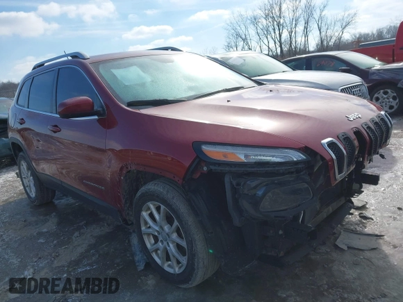 2015 Jeep Cherokee Latitude with VIN 1C4PJLCB8FW612284, listed as a IAAI auction lot 41578838 with 101,458 mi miles and . Bid and sale history available at DreamBid. Image 1.