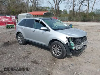 2011 Ford Edge SEL with VIN 2FMDK4JC8BBA90734, listed as a IAAI auction lot 41812079 with 121,947 mi miles. Bid and sale history available at carsss.com. Image 1.