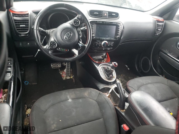 2014 Kia Soul + with VIN KNDJP3A57E7015959, listed as a Copart auction lot 79122434 with 0 mi miles and Salvage Title. Bid and sale history available at carsss.com. Image 8.