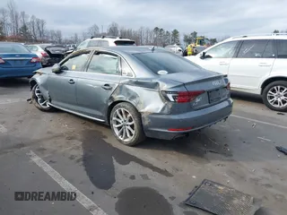 2019 Audi A4 Premium Plus with VIN WAUENAF46KN018769, listed as a IAAI auction lot 41418569 with 90,640 mi miles. Bid and sale history available at carsss.com. Image 3.