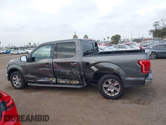 2015 Ford F-150 XL with VIN 1FTEW1CG4FKE75957, listed as a IAAI auction lot 41722268 with 109,496 mi miles. Bid and sale history available at carsss.com. Image 14.