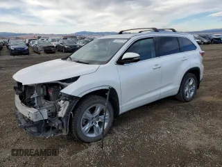 2015 Toyota Highlander Limited z VIN 5TDDKRFH2FS199751, wystawiony jako Copart lot #85231704 z przebiegiem 159 794 mil mil oraz Szkoda całkowita • Salvage title. Historia ofert i sprzedaży dostępna na DreamBid. Obrazek 1.