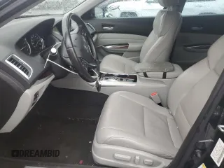2015 Acura TLX V6 Advance with VIN 19UUB2F74FA023099, listed as a Copart auction lot 48636865 with 74,499 mi miles and Salvage Title. Bid and sale history available at carsss.com. Image 7.