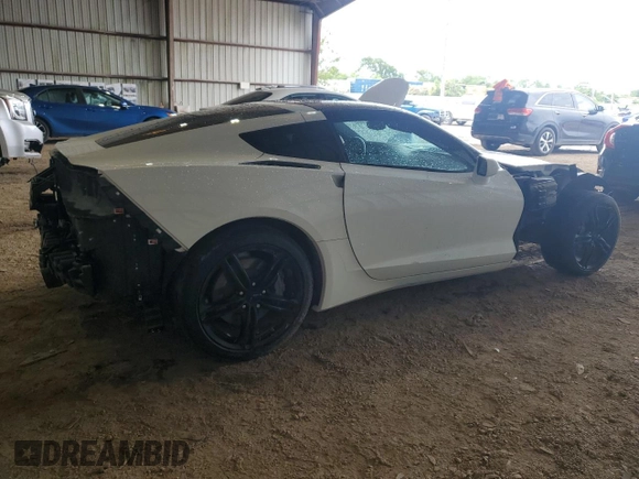 2016 Chevrolet Corvette 1LT with VIN 1G1YB2D72G5123675, listed as a Copart auction lot 57432534 with 45,773 mi miles and Salvage Title. Bid and sale history available at carsss.com. Image 3.