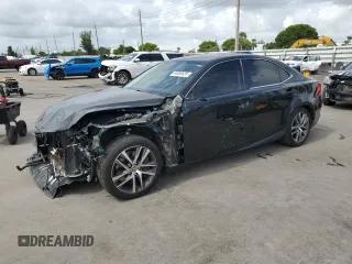 2020 Lexus IS 300 with VIN JTHAA1D20L5106408, listed as a Copart auction lot 64658435 with 95,335 mi miles and Salvage title. Bid and sale history available at DreamBid. Image 1.