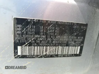 2015 Subaru Legacy Premium с VIN 4S3BNAC66F3031390, выставлен на аукционе Copart как лот 54869105 с пробегом 150 235 миль миль и Списание • Salvage title. История ставок и продаж доступна на DreamBid. Изображение 12.