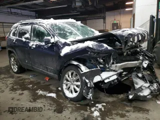 2014 Jeep Cherokee Limited with VIN 1C4PJMDB7EW202563, listed as a Copart auction lot 44465125 with 185,245 mi miles and Non repairable. Bid and sale history available at DreamBid. Image 4.