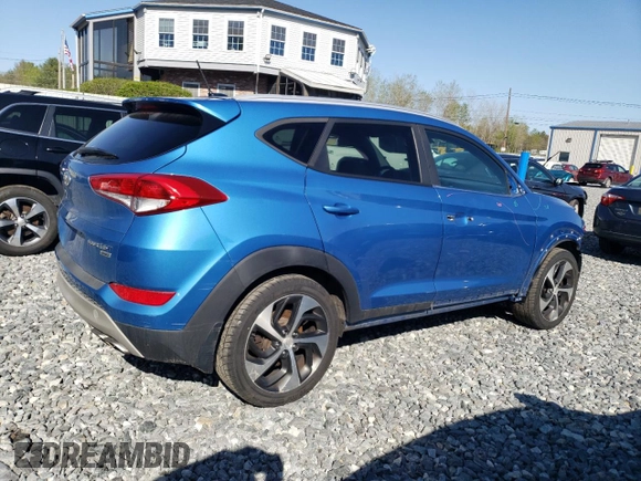 2017 Hyundai Tucson Limited z VIN KM8J3CA23HU328915, wystawiony jako Copart lot #54921755 z przebiegiem 113 812 mil mil oraz Szkoda całkowita • Salvage title. Historia ofert i sprzedaży dostępna na DreamBid. Obrazek 3.