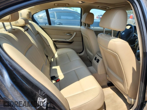 2011 BMW 3 Series 328i with VIN WBAPH5C5XBF093456, listed as a Copart auction lot 63053125 with Not provided miles and Salvage title. Bid and sale history available at DreamBid. Image 10.