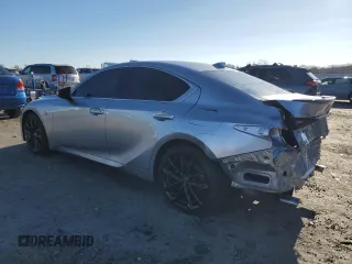 2021 Lexus IS with VIN JTHGZ1B20M5046105, listed as a Copart auction lot 49898325 with 28,393 mi miles and Salvage Title. Bid and sale history available at carsss.com. Image 2.