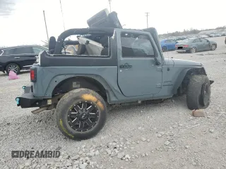 2014 Jeep Wrangler Sport with VIN 1C4AJWAG2EL120503, listed as a Copart auction lot 50728305 with Not Provided miles and Salvage Title. Bid and sale history available at carsss.com. Image 3.