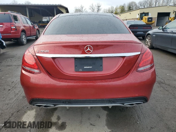 2016 Mercedes-Benz C 450 AMG z VIN 55SWF6EBXGU138130, wystawiony jako Copart lot #52935515 z przebiegiem 118 839 mil mil oraz Szkoda całkowita • Salvage title. Historia ofert i sprzedaży dostępna na DreamBid. Obrazek 6.