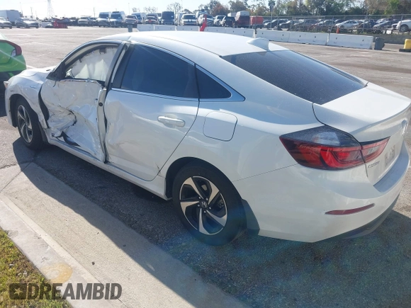 2022 Honda Insight EX with VIN 19XZE4F50NE016250, listed as a IAAI auction lot 41970277 with 33,115 mi miles and . Bid and sale history available at carsss.com. Image 3.