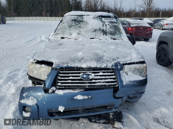 2007 Subaru Forester X w/Premium Pkg with VIN JF1SG65617G713467, listed as a Copart auction lot 42983045 with 138,057 mi miles and Salvage Title. Bid and sale history available at carsss.com. Image 5.