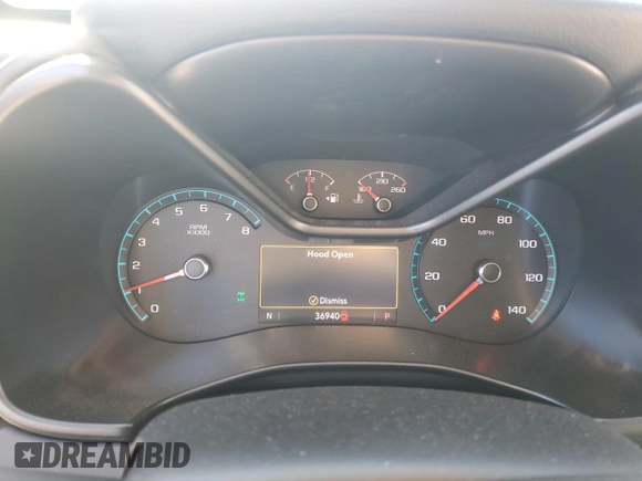 2021 GMC Canyon 4WD AT4 w/Leather with VIN 1GTG6FEN4M1155641, listed as a Copart auction lot 86793644 with 36,940 mi miles and Salvage Title. Bid and sale history available at carsss.com. Image 9.