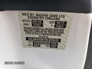 2011 Jaguar XK with VIN SAJWA4GB7BLB39635, listed as a Copart auction lot 42473045 with 36,187 mi miles and Salvage Title. Bid and sale history available at carsss.com. Image 12.
