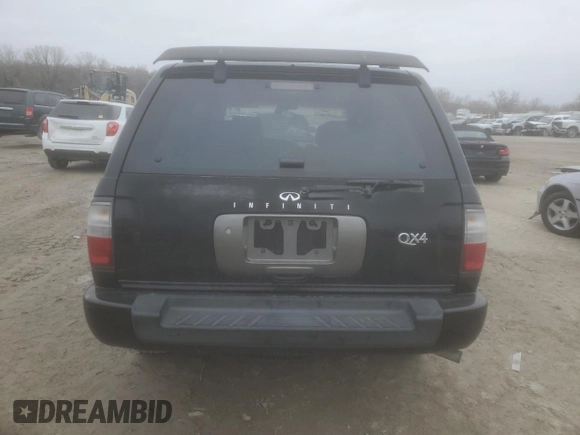 2000 Infiniti QX4 with VIN JNRAR07Y3YW079176, listed as a Copart auction lot 44122415 with Not Provided miles and Salvage Title. Bid and sale history available at DreamBid. Image 6.